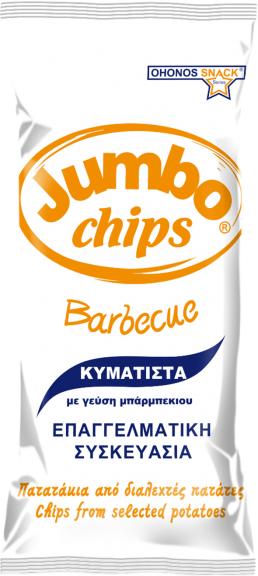 84381 Jumbo Chips Wavy BBQ 290gr